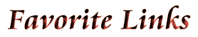 Favorite Links