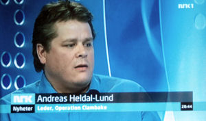 Andreas Heldal-Lund on TV2 Tabloid